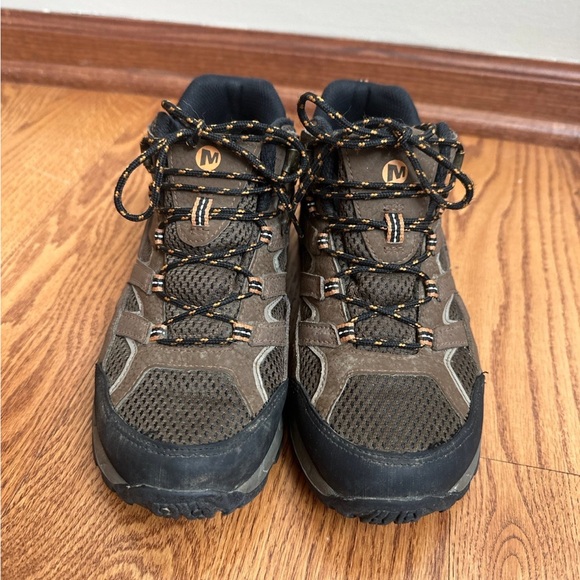 Merrell Moab Mid Waterproof Hiking Boots Kids 5.5 Womens 7 - Picture 2 of 7